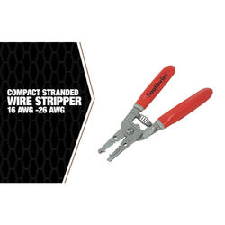 Southwire 4-12 AWG Wire Strippers, 4-10 Awg Solid, 16-26 Awg Stranded in  the Wire Strippers, Crimpers & Cutters department at