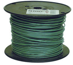 AC/DC Wire and Supply THHN THWN-2 600V 10 AWG Gauge Green Nylon Stranded Copper Building Wire (50 ft)