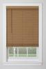 Window Images® 2" Oak Room Darkening Cordless Faux Wood Blind - 24"W x 48"L