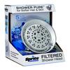 Sprite Showers® 5-Spray Setting Chrome Filtered Fixed Mount Showerhead