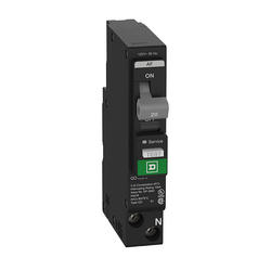 Square D QO 20-Amp 1-Pole Plug-On Neutral Combination Arc Fault