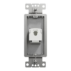 Square D X Series 1-Gang Ethernet Cable Specialty Wall Plate - Matte ...