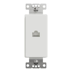 Square D X Series 1-Gang Ethernet Cable Specialty Wall Plate - Matte ...