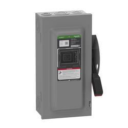 Square D® 60-Amp 600-Volt 3-Pole Non-Fusible Indoor Heavy
