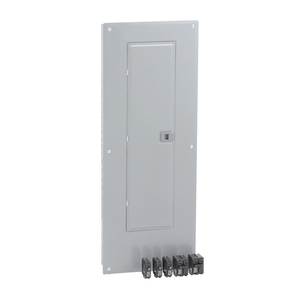 Homeline 200 Amp 40-Space 80-Circuit Indoor Main Breaker Load Center with Cover Homeline 200 Amp 40-Space 80-Circuit Indoor Main Breaker Load Center with Cover