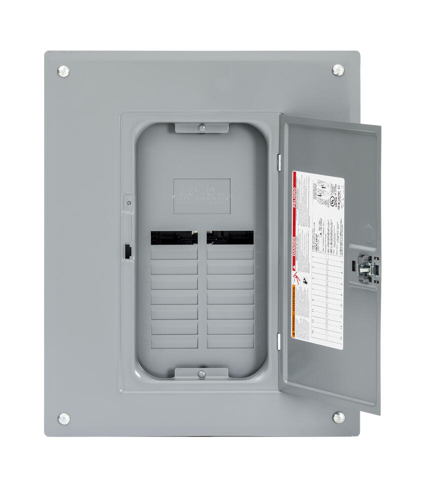 Square D QO 125 Amp 12-Space 12-Circuit Indoor Main Lug Plug-On Neutral Load Center with Cover