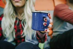 Danner Enamelware 12oz Mug - Blue