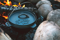 Stansport® 8 qt. Cast Iron Dutch Oven with Legs at Menards®
