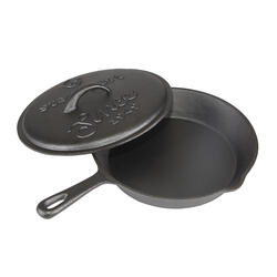 MOZUVE 6 Inch Cast Iron Skillet, Frying Pan with Drip-Spouts, Pre-seasoned  Oven Safe Cookware, Camping Indoor and Outdoor Cooking, Grill Safe,  Restaurant Chef Quality: Home & Kitchen 
