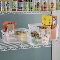 Sterilite® Flip Top 2-1/2-Quart Clear Storage Bin at Menards®