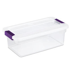 Sterilite® 16-Quart Clear Storage Box at Menards®