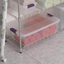 Sterilite® 56-Quart Clear Storage Box at Menards®