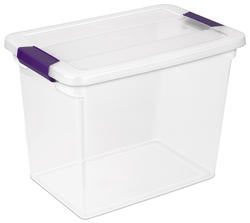 Sterilite® 27-Quart ClearView Latch™ Storage Tote at Menards®