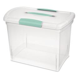 Spacious Clear Storage Container with Handle
