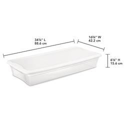 Sterilite® 56-Quart Clear Storage Box at Menards®