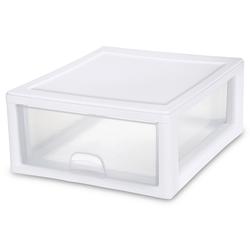 Best Buy: Sterilite Clear Plastic Stacking Storage Drawer Container Box (12  Pack) 12 x 23018006