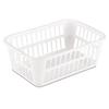 Sterilite® Deep White Storage Basket