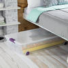 Sterilite® 60-Quart ClearView Latch™ Wheeled Underbed Tote