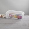 Sterilite® 5-1/2-Quart Clear Flip-Top Storage Bin