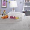 Sterilite® 5-1/2-Quart Clear Flip-Top Storage Bin