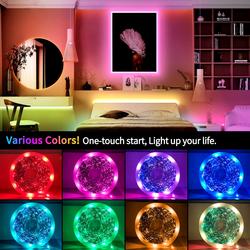 SYLVANIA 10ft LED Mosaic Flexible Light Strip Kit, 16 Colors