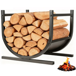 Menards Log Rack U-Shaped Metal Firewood Rack at Menards®