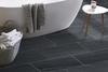 Dolce Italia Metro Coal Black 12 x 24 Porcelain Floor and Wall Tile
