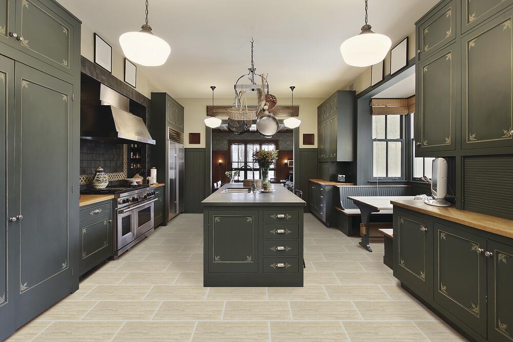 Dolce Italia Travertino Silver Rain 12 x 24 Porcelain Floor and Wall Tile