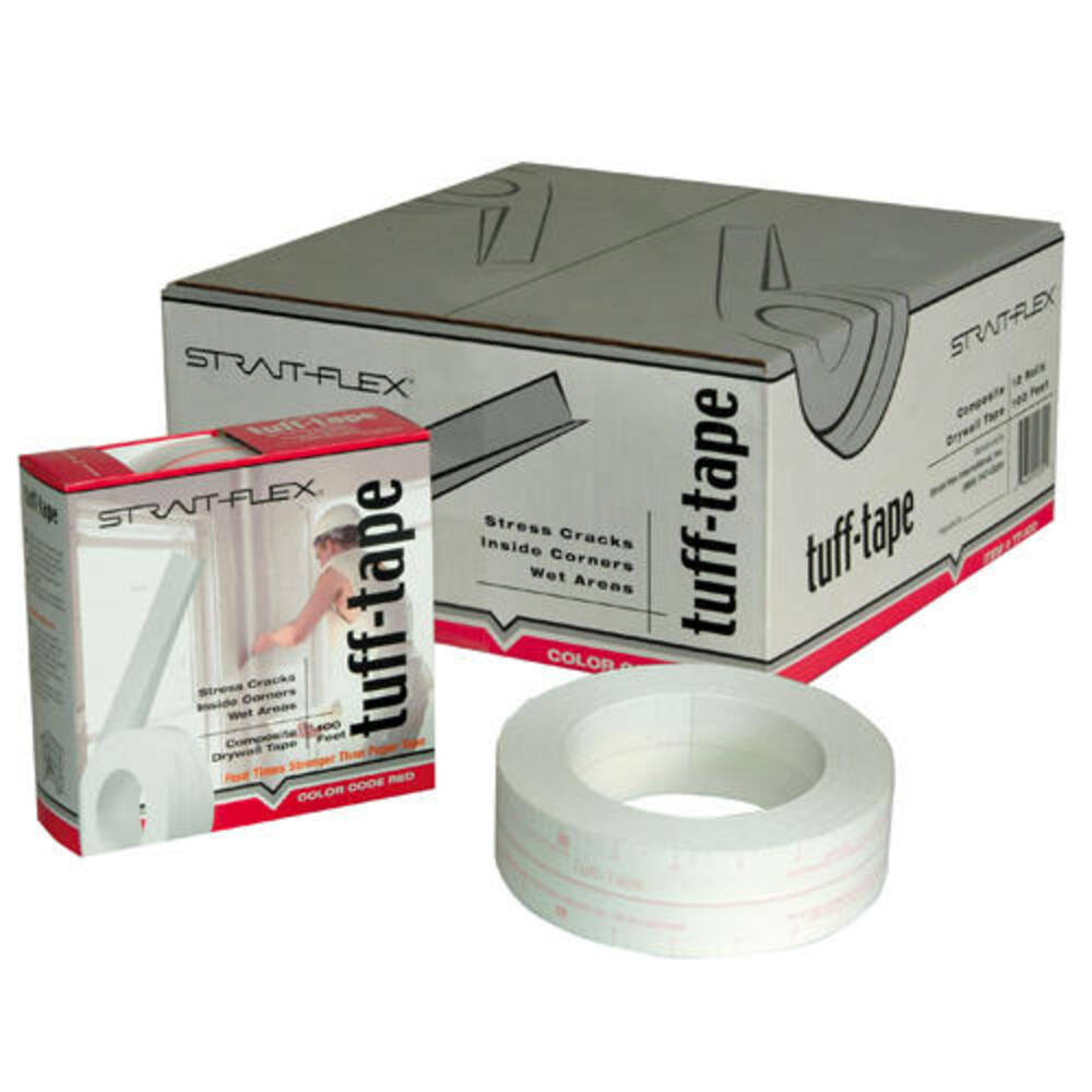Strait-Flex 2 in. x 100 ft. Tuff-Tape Composite Drywall Joint Tape TT-100C