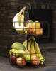 Interior Innovations 2-Tier Wire Stand Basket and Organizer