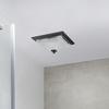 Tuscany® Matte Black 110 CFM Ceiling Exhaust Bath Fan with LED Light