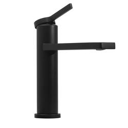 Tuscany Torsten One-Handle Matte Black Bathroom Sink Faucet at
