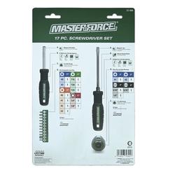 Masterforce® Screwdriver Set - 17 Piece at Menards®