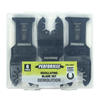 Performax® 1-1/4" End-Cut Bi-Metal Oscillating Multi-Tool Saw Blade - 6 Pack