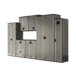 Suncast Tall Plastic Storage Cabinet Locker BMC5800