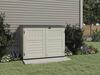 Suncast® Stow-Away® 6 x 4 x 4 Horizontal Outdoor Resin Storage Shed