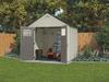Suncast® Tremont® 8 x 7 x 8 Outdoor Resin Storage Shed