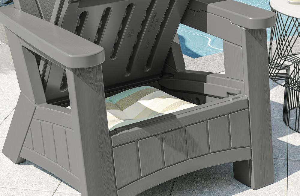 Suncast Adirondack Chair With Storage