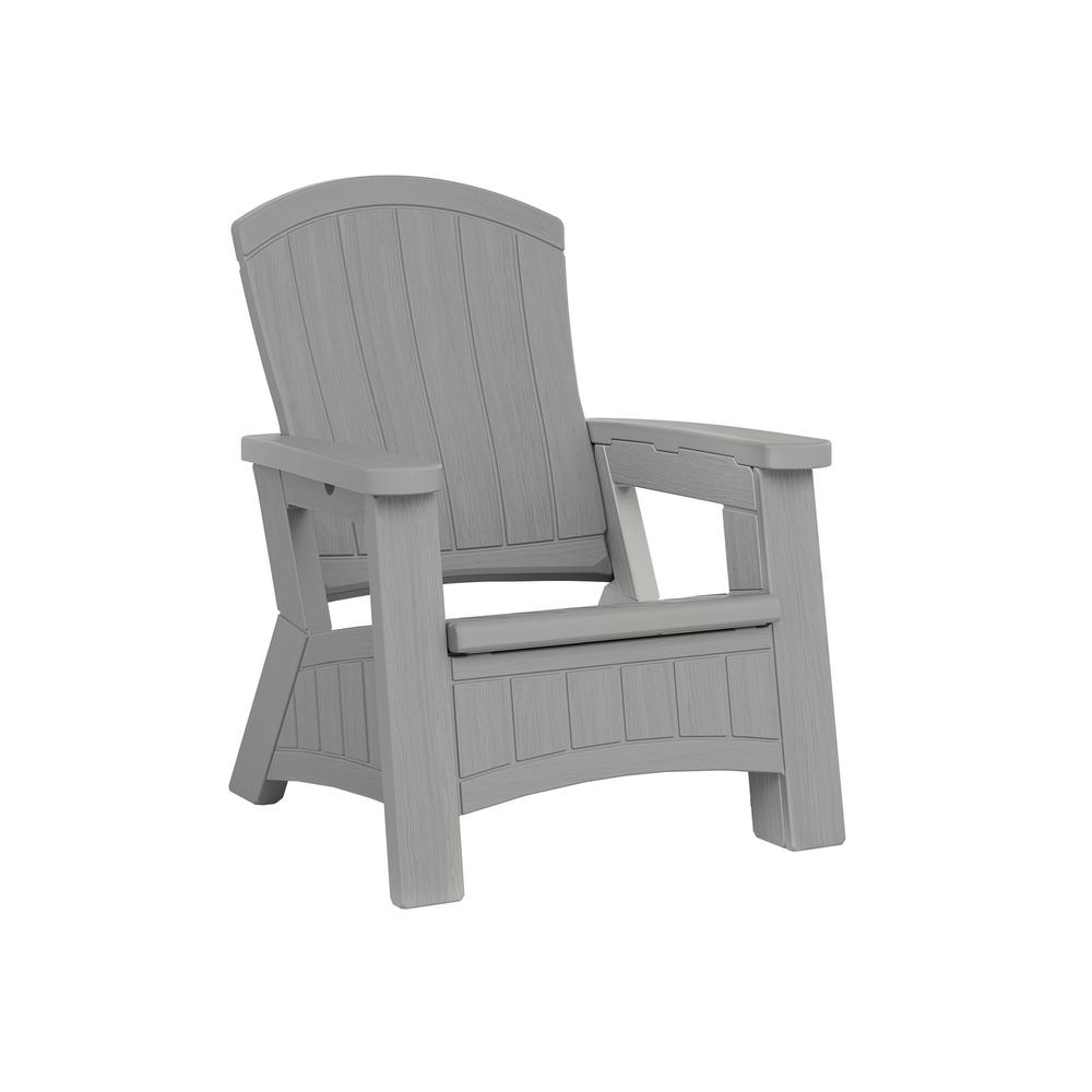Suncast Adirondack Chair With Storage - Thumbnail 4
