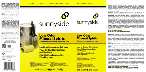 Sunnyside® Mineral Spirits Premium Paint Thinner - 1 gal. at Menards®
