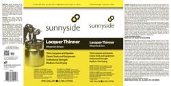 Sunnyside 457g1 1 gal. Lacquer Thinner