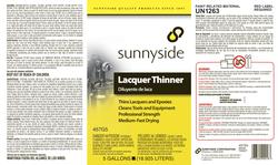 Sunnyside Low VOC Lacquer Thinner, 5 Gallon – Hemlock Hardware