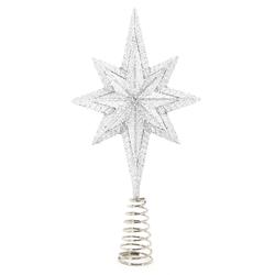 Enchanted Forest® 7.5" Silver Mini Star Tree Topper at Menards®