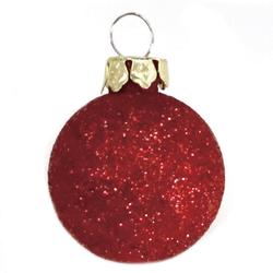 Enchanted Forest® 3.8 Red Plaid Glass Thermos Ornament at Menards®