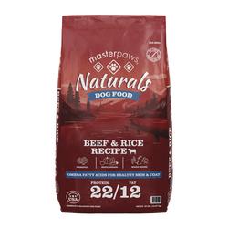 Master Paws Naturals Beef Dog Food 35 lb