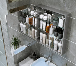 Tuscany® 24"W x 30"H Frameless Medicine Cabinet at Menards®