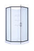 Tuscany® Tortona 38"W x 38"D White Neo-Angle Shower Base