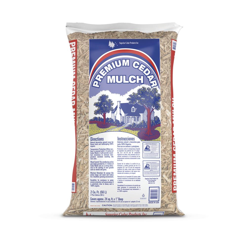 Cedar Mulch - 2.0 Cu. Ft. Cedar Mulch - 2.0 Cu. Ft.