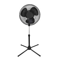 Lifesmart 16" Black Oscillating Pedestal Fan
