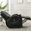 Lifesmart® Jefferson Black Power Lift Chair with Heated Massage